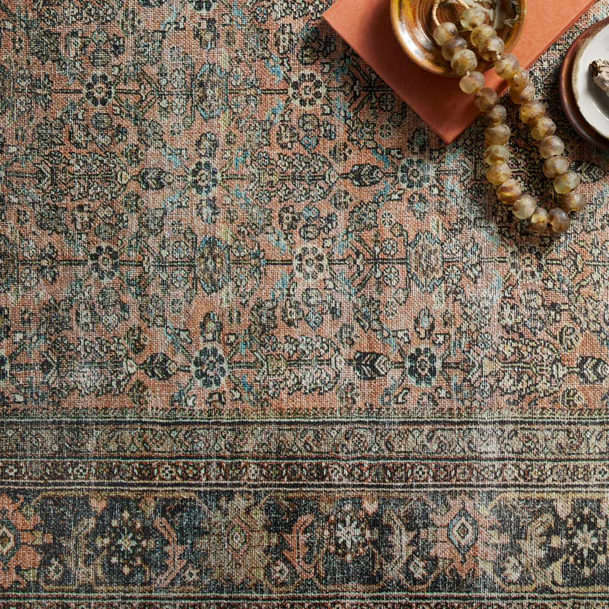 Adrian ADR-03 Rug [Terracotta/Multi]