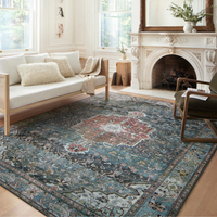 Margot MAT-05 Rug [Ocean/Brick]