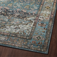 Margot MAT-05 Rug [Ocean/Brick]