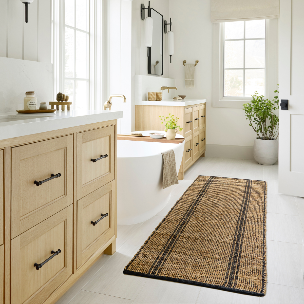Colton CON-01 (AR) Rug [Natural/Black]