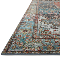 Margot MAT-05 Rug [Ocean/Brick]