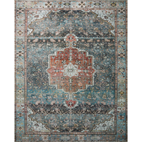 Margot MAT-05 Rug [Ocean/Brick]