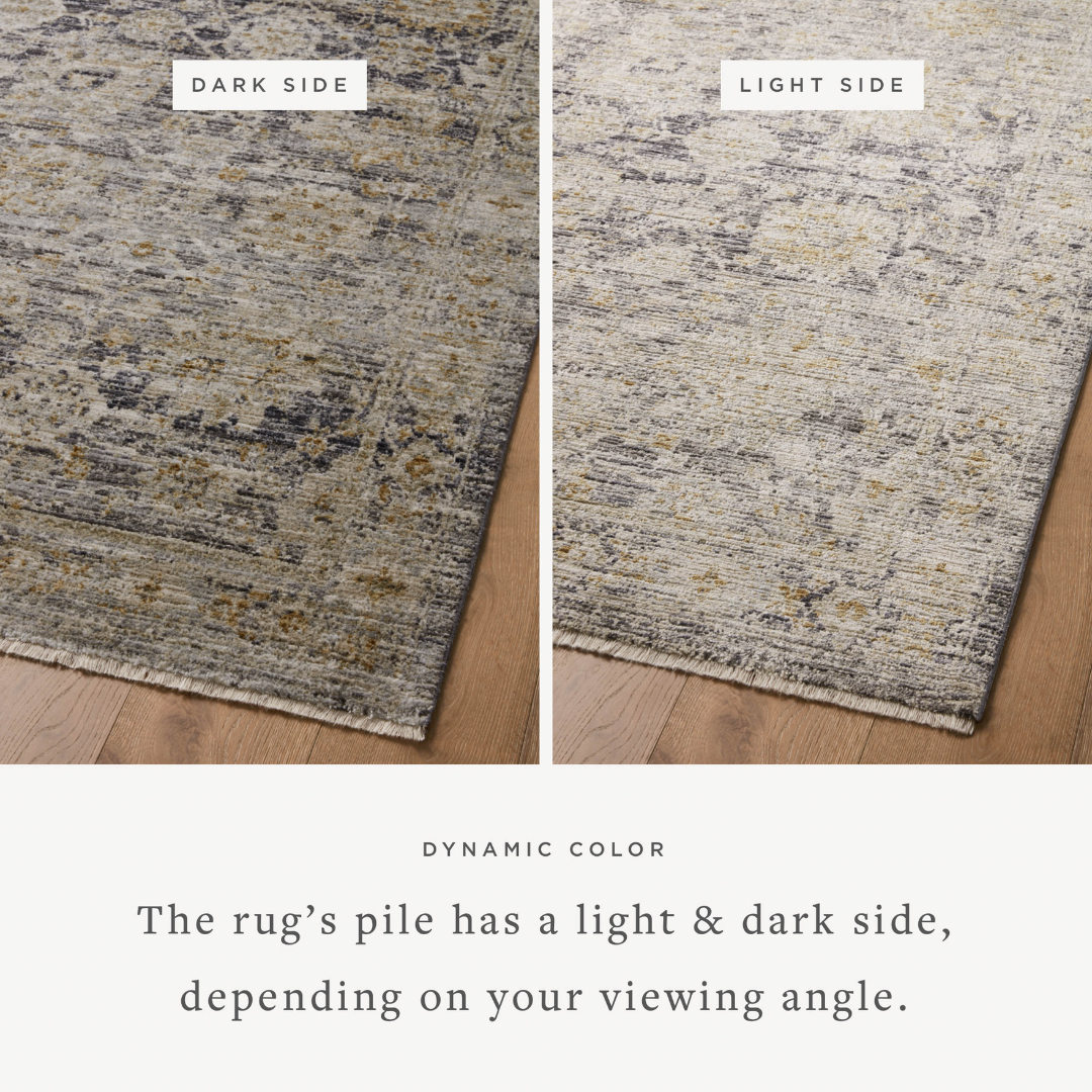 Katherine KES-02 (JS) Rug [Charcoal/Gold]