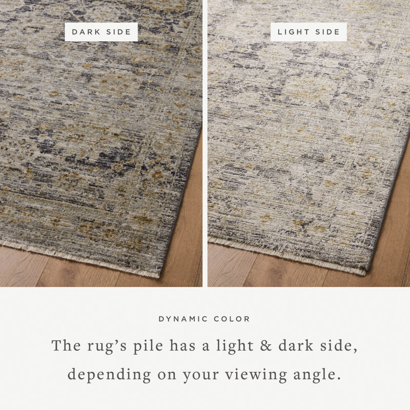 Katherine KES-02 (JS) Rug [Charcoal/Gold]