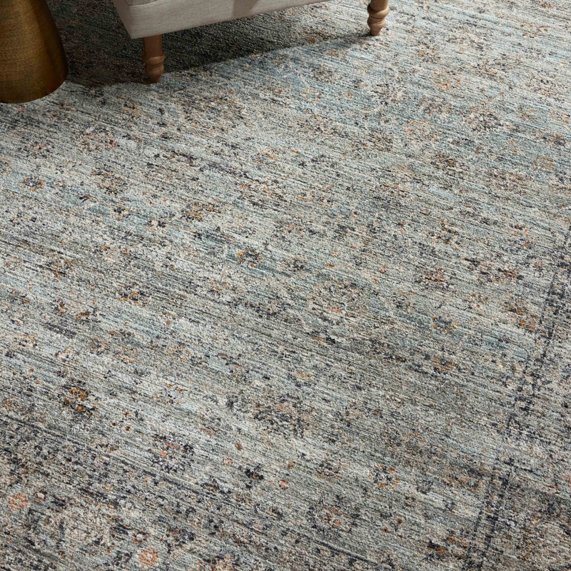 Katherine KES-01 (JS) Rug [Ocean/Gold]
