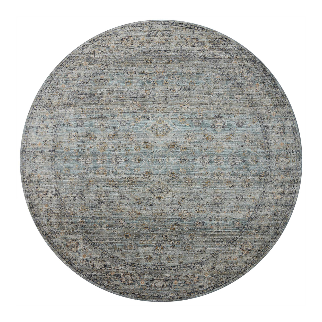 Katherine KES-01 (JS) Rug [Ocean/Gold]