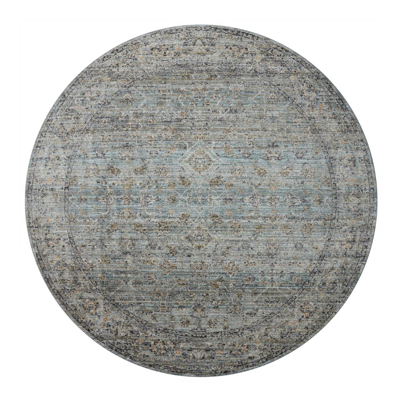 Katherine KES-01 (JS) Rug [Ocean/Gold]