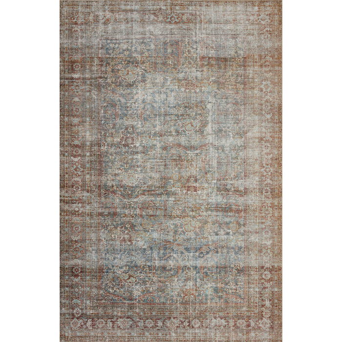 Jules JUL-05 (CJ) Rug [Lagoon/Brick]