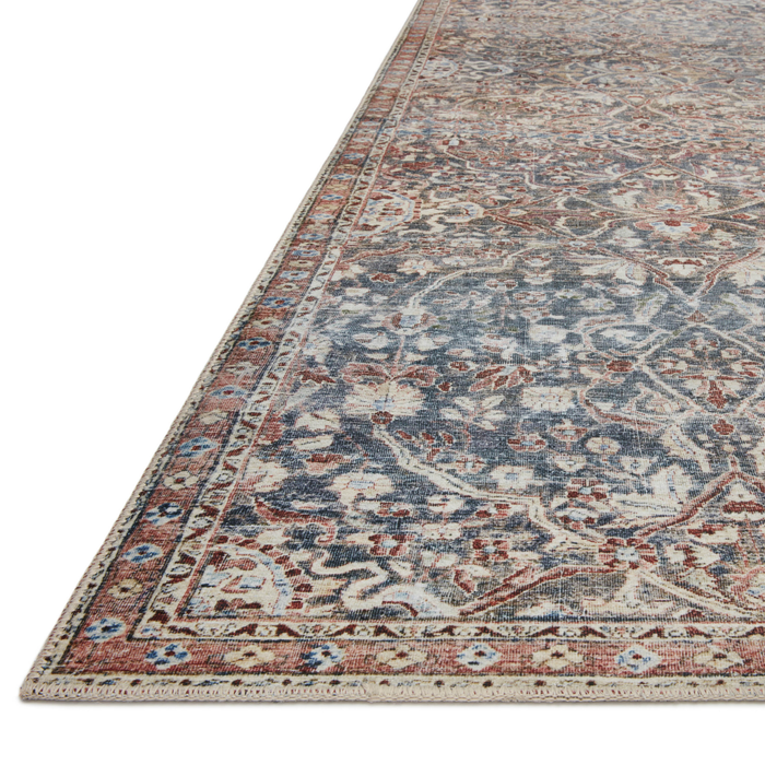 Jules JUL-06 (CJ) Rug [Denim/Spice]