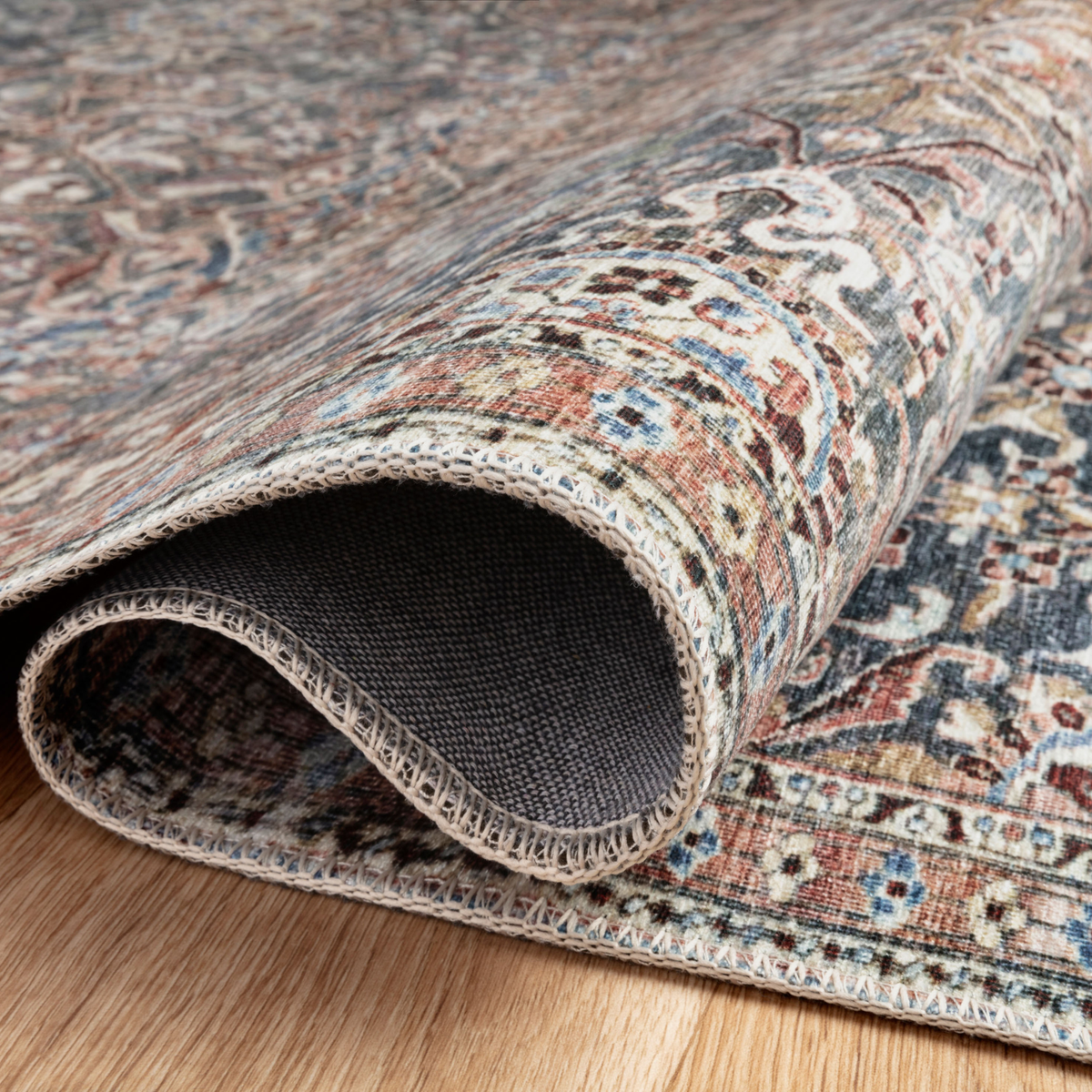 Jules JUL-06 (CJ) Rug [Denim/Spice]