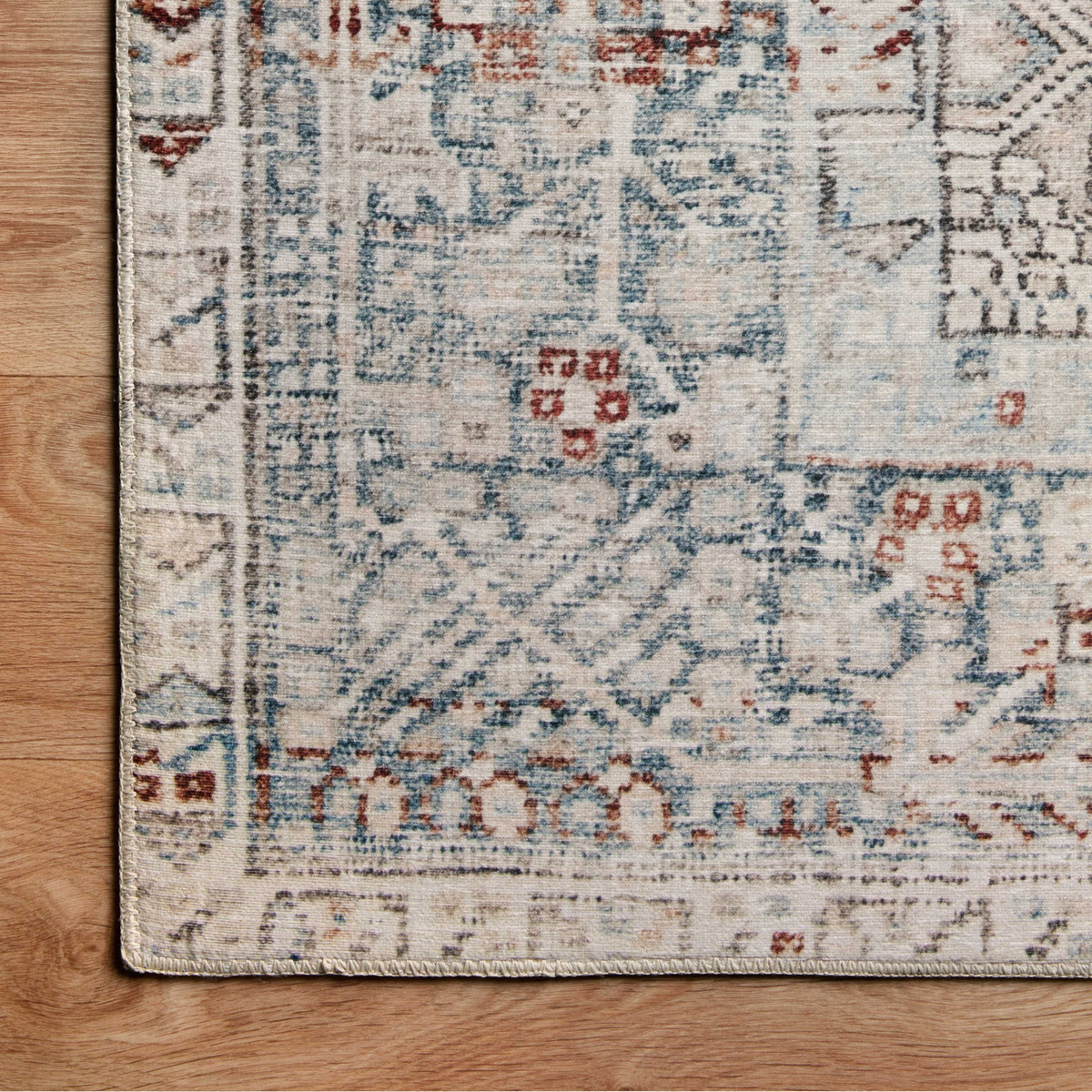 Jules JUL-07 (CJ) Rug [Natural/Ocean]