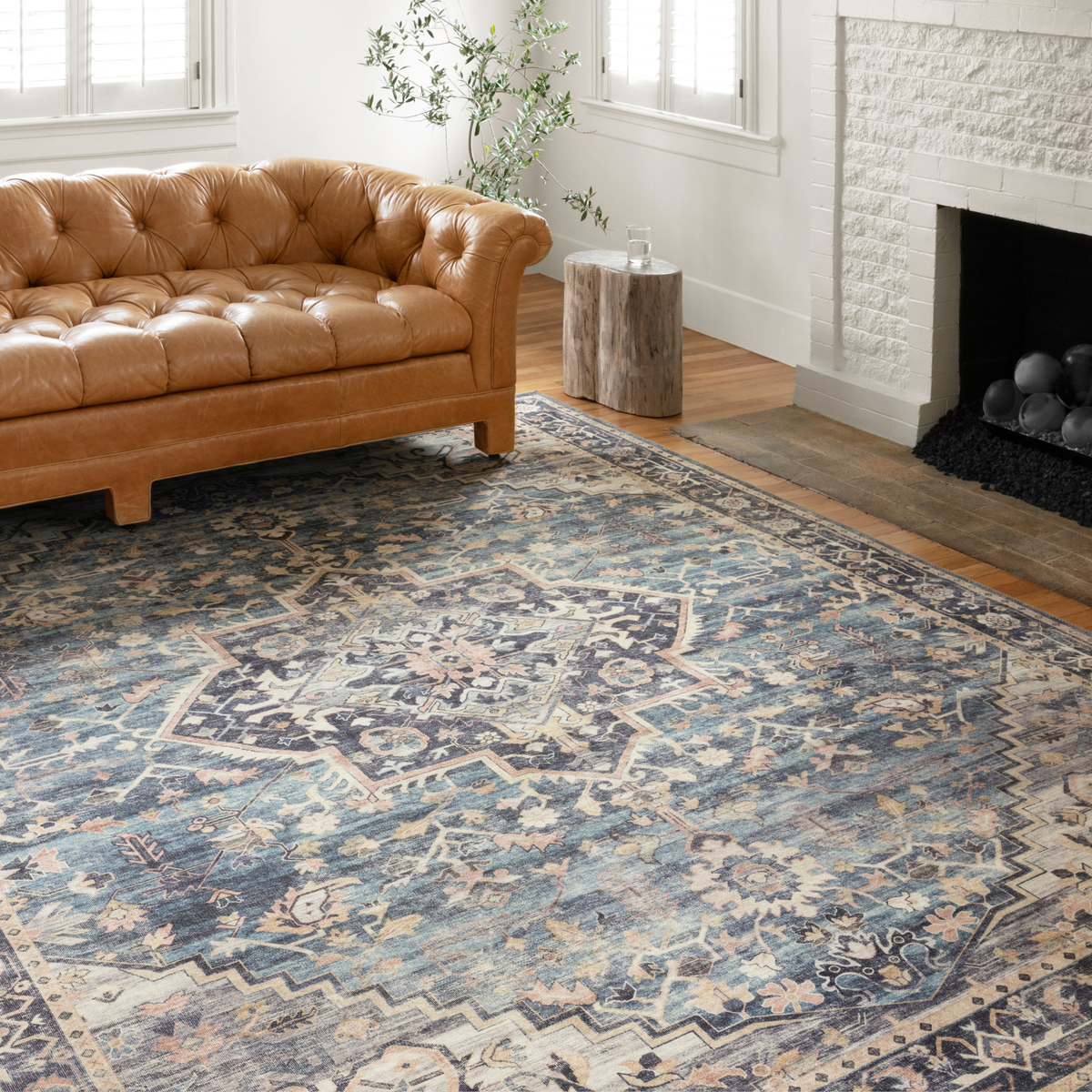Hathaway HTH-01 Rug [Navy/Multi]