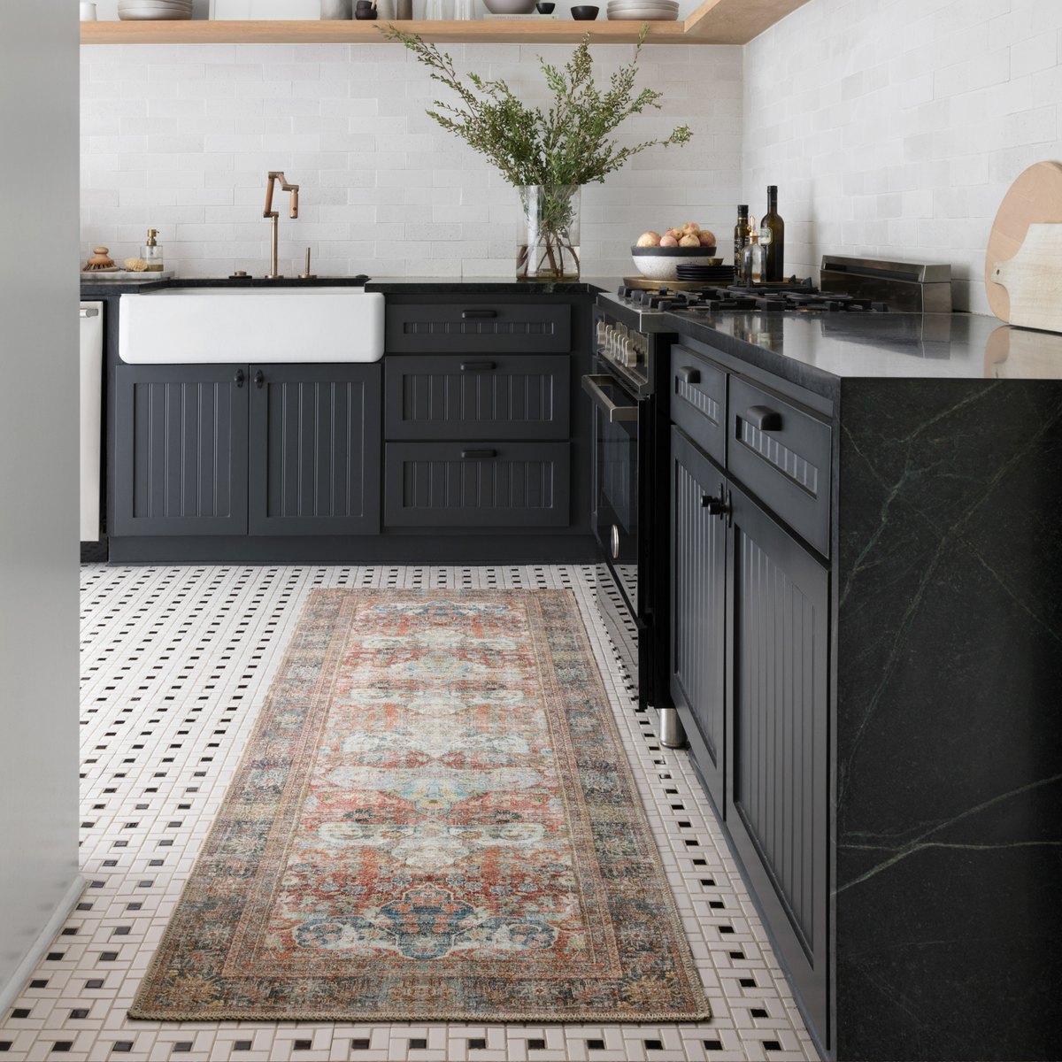 Loren LQ-14 Rug [Brick/Multi]