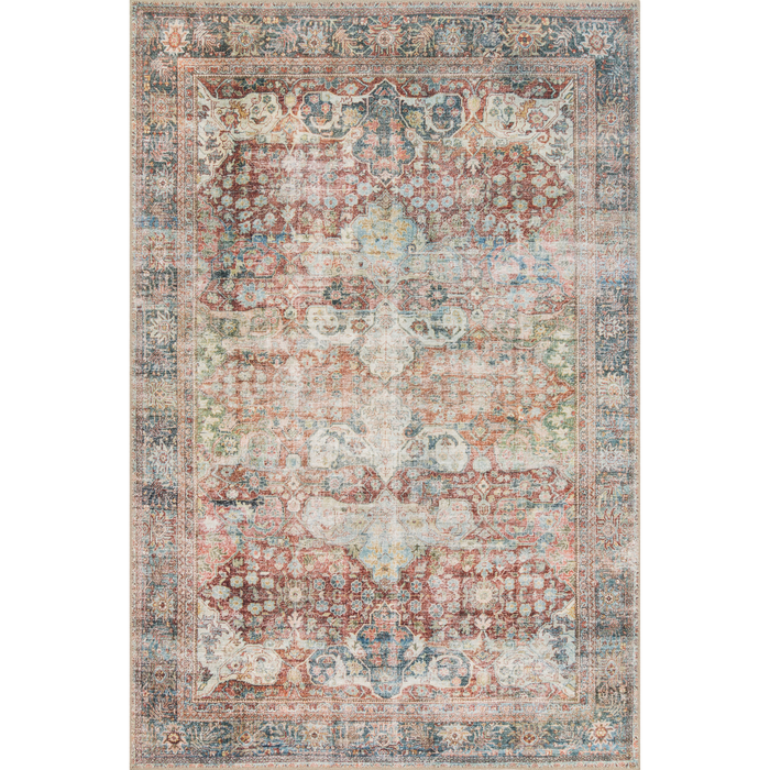 Loren LQ-14 Rug [Brick/Multi]