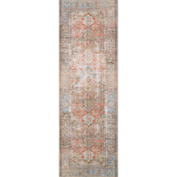 Loren LQ-15 Terracotta/Sky Rug