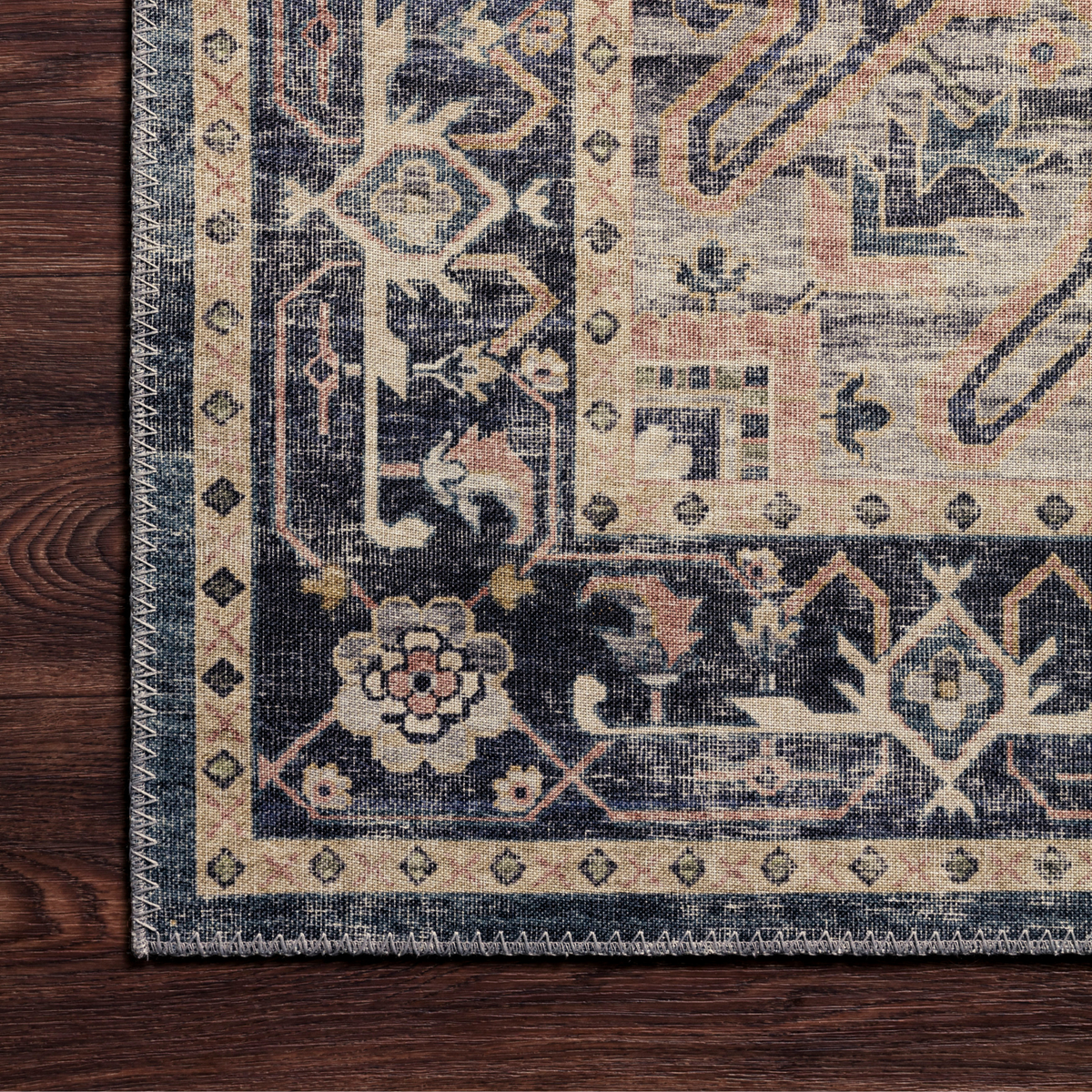 Hathaway HTH-01 Rug [Navy/Multi]