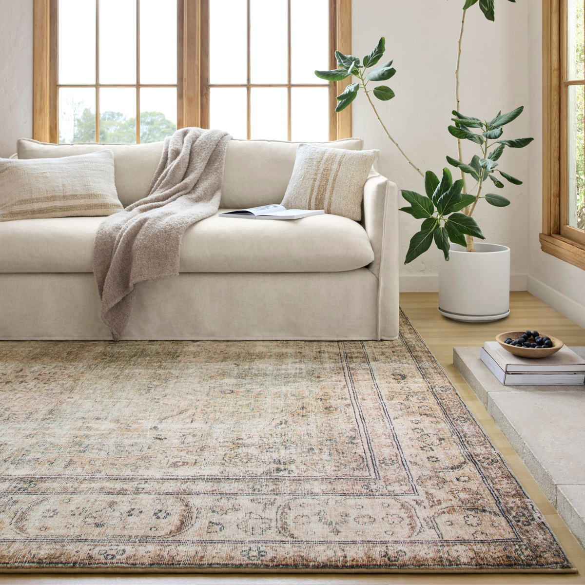 Margot MAT-01 Rug [Antique/Sage]