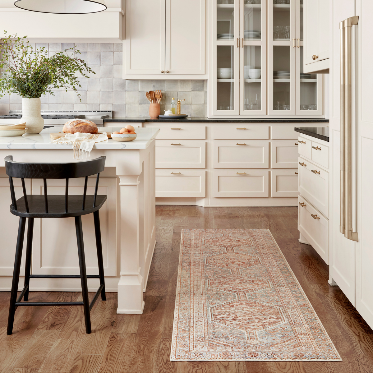 Jules JUL-04 (CJ) Tangerine/Mist Rug