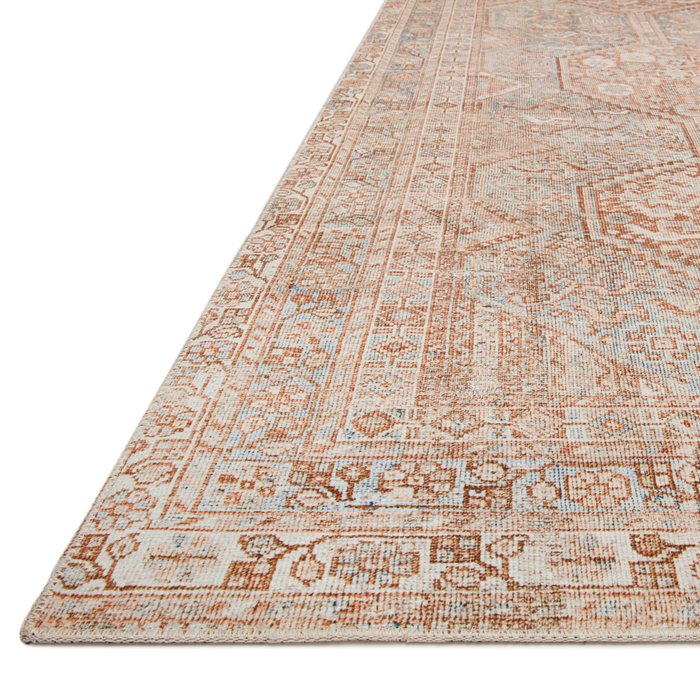 Jules JUL-04 (CJ) Tangerine/Mist Rug
