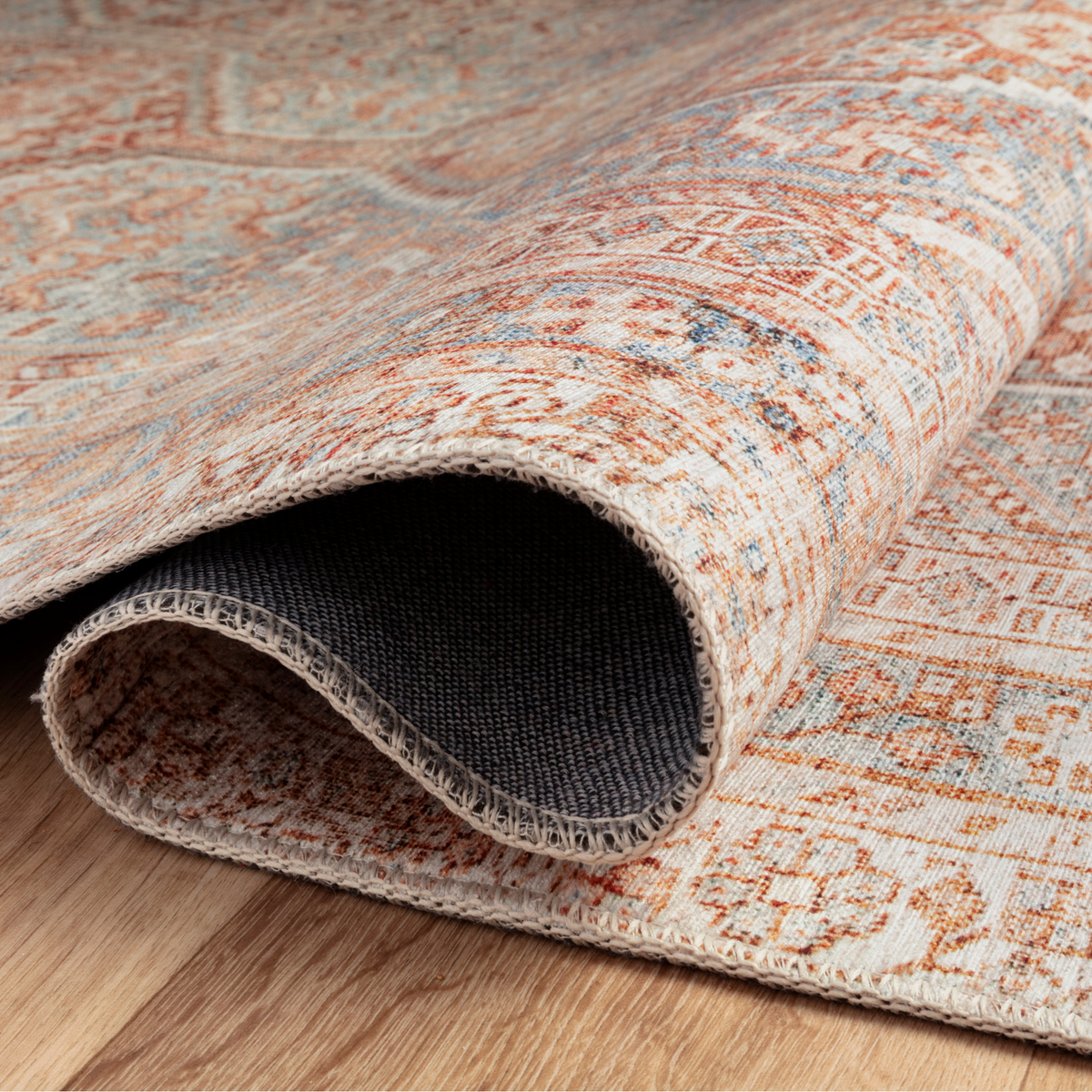Jules JUL-04 (CJ) Tangerine/Mist Rug