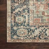 Margot MAT-02 Rug [Terracotta/Lagoon]