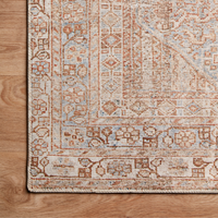 Jules JUL-04 (CJ) Tangerine/Mist Rug