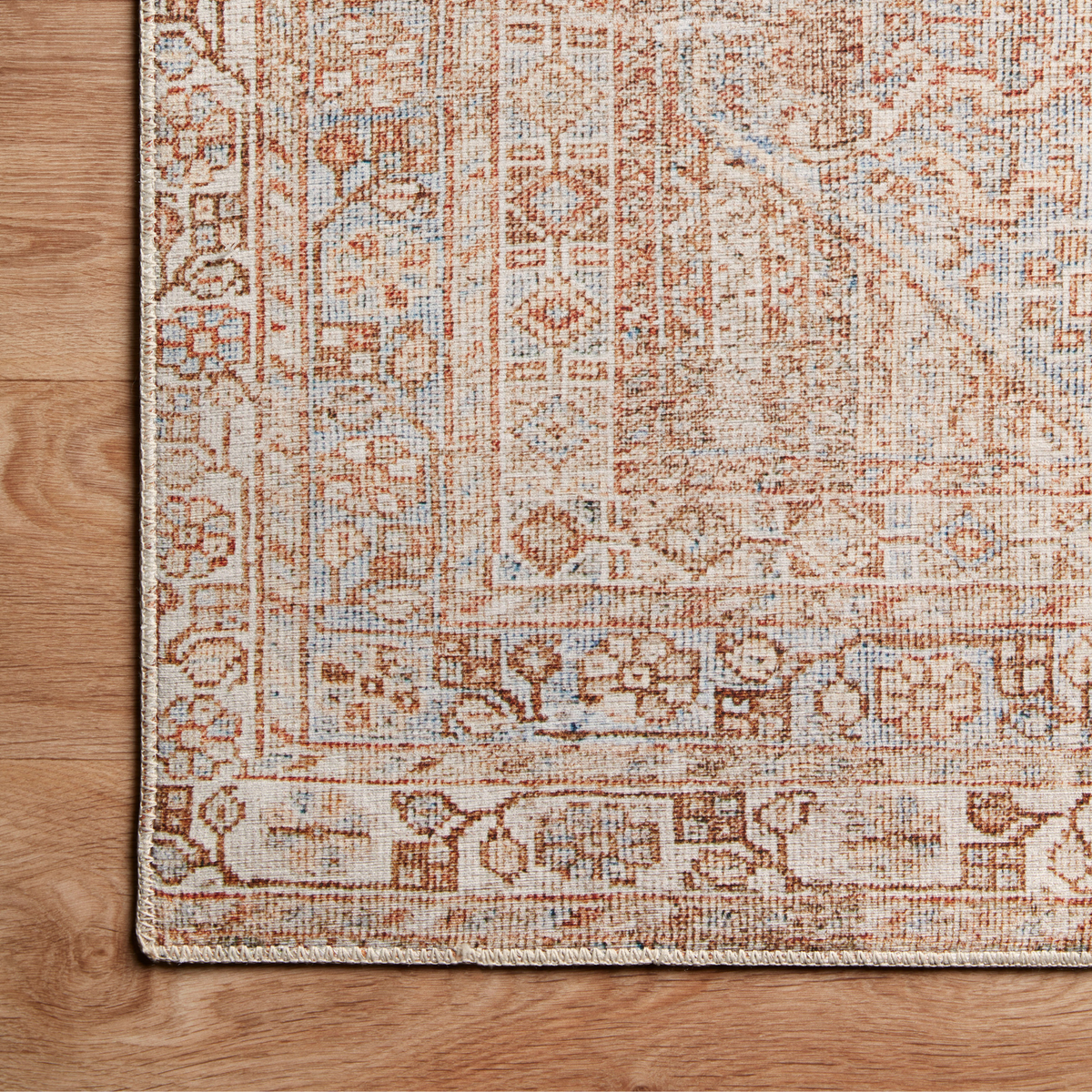 Jules JUL-04 (CJ) Tangerine/Mist Rug