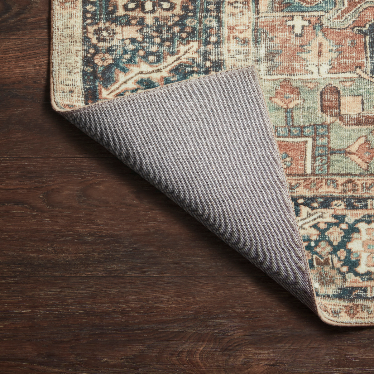 Margot MAT-02 Rug [Terracotta/Lagoon]