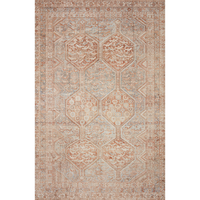 Jules JUL-04 (CJ) Tangerine/Mist Rug