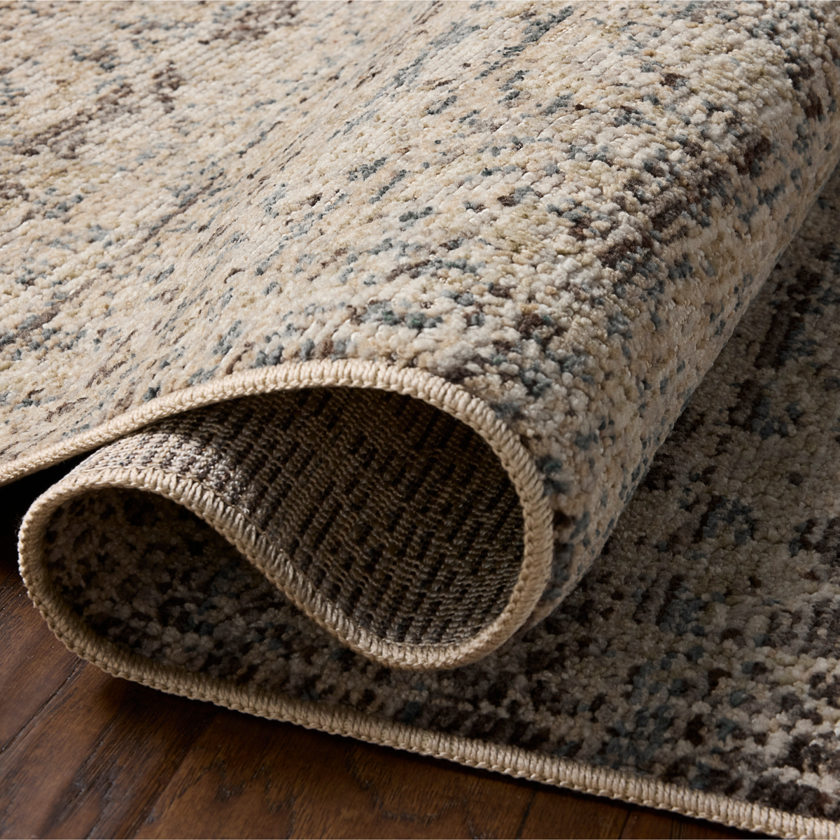 Milena MLE-03 Rug [Linen/Midnight]