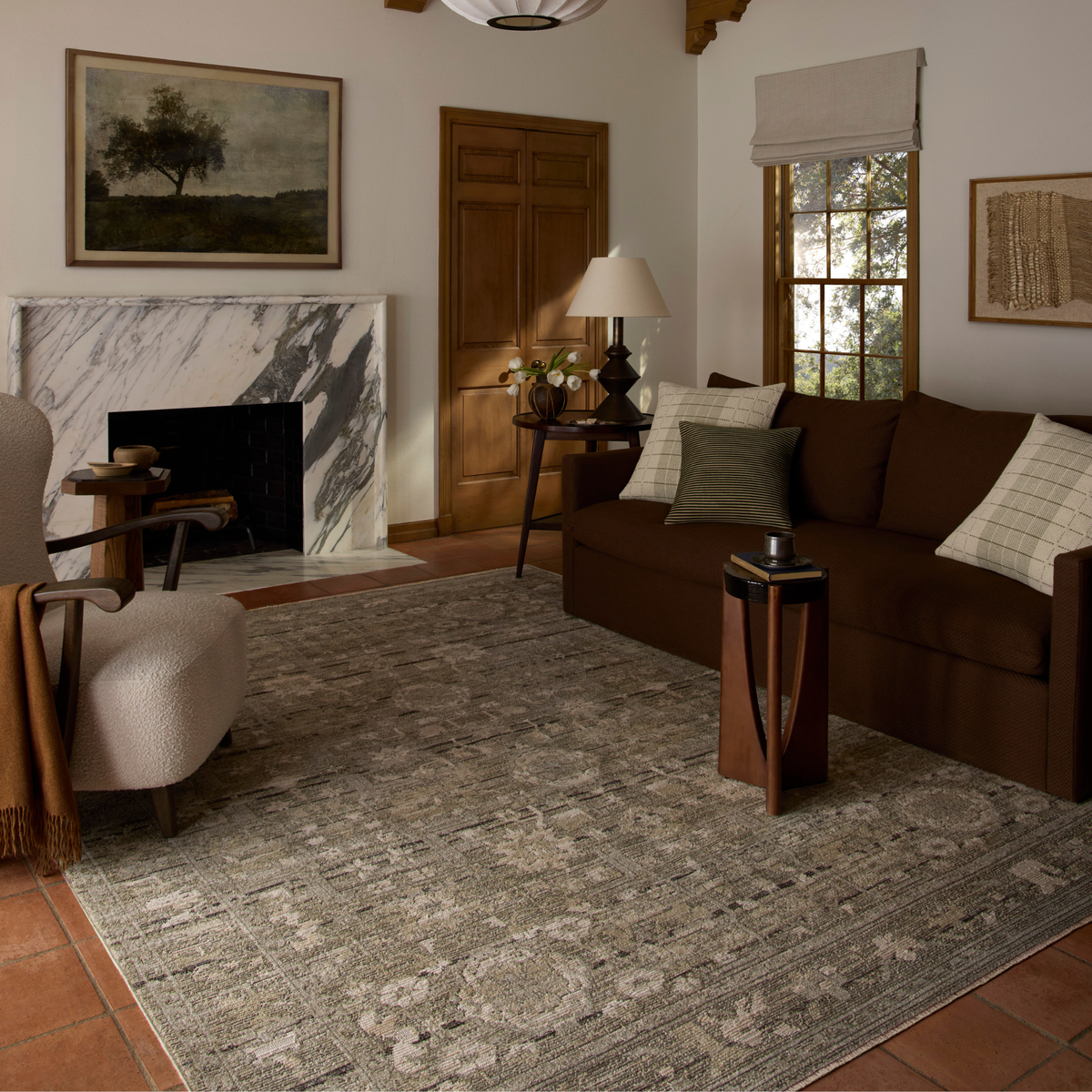 Milena MLE-01 Rug [Sage/Ivory]