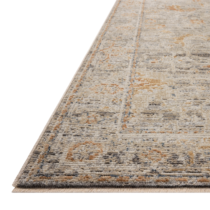 Milena MLE-05 Rug [Charcoal/Apricot]