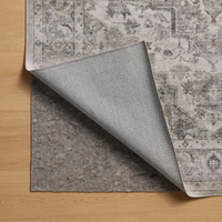 Josie (Amber Lewis × Loloi) JOS-03 Machine Washable Rug [Silver/Natural]