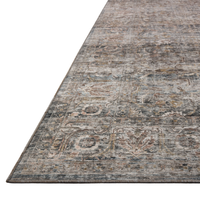 Josie (Amber Lewis × Loloi) JOS-05 Machine Washable Rug [Dove/Gold]