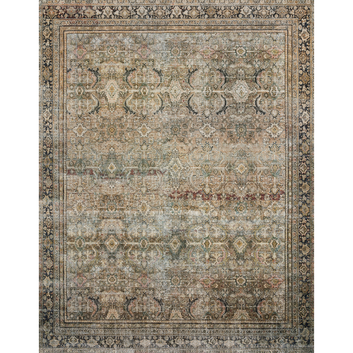 Layla LAY-03 Rug [Olive/Charcoal]