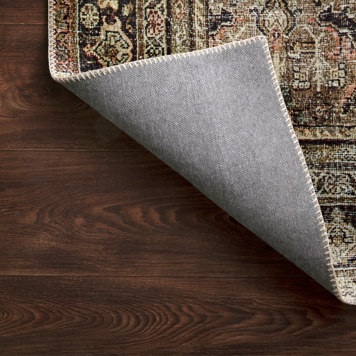 Layla LAY-03 Rug [Olive/Charcoal]