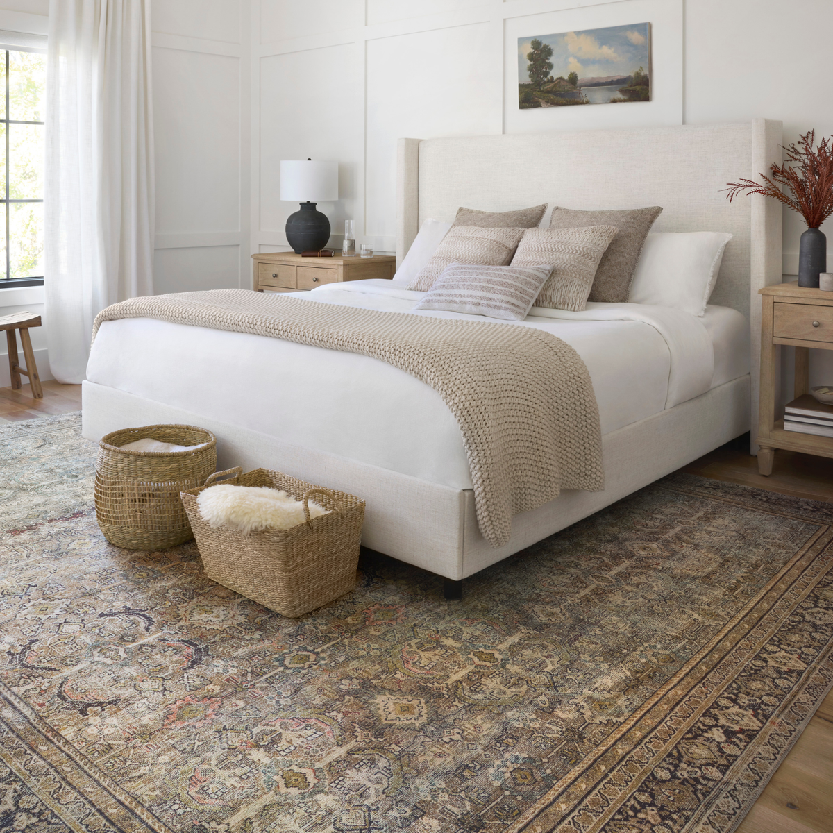 Layla LAY-03 Rug [Olive/Charcoal]