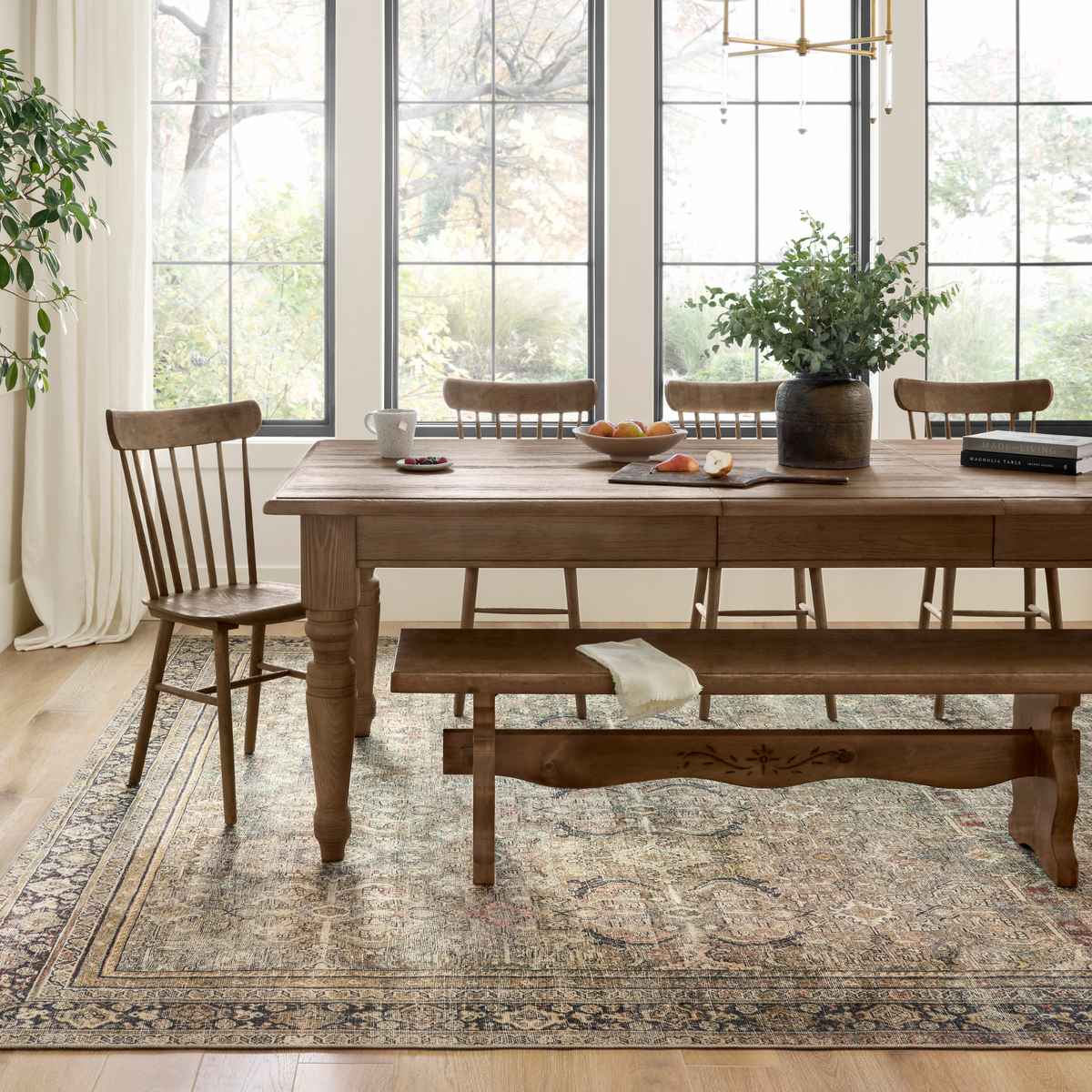 Layla LAY-03 Rug [Olive/Charcoal]