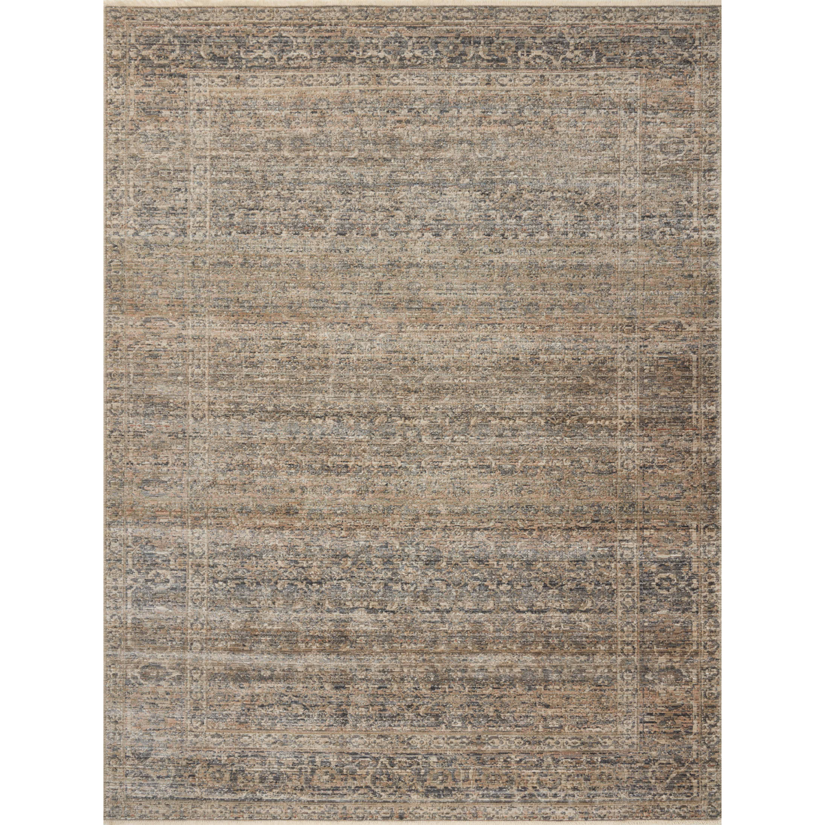 Molly (Amber Lewis × Loloi) MOL-04 Rug [Navy/Blush]