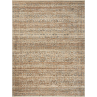 Molly (Amber Lewis × Loloi) MOL-01 Rug [Natural/Denim]