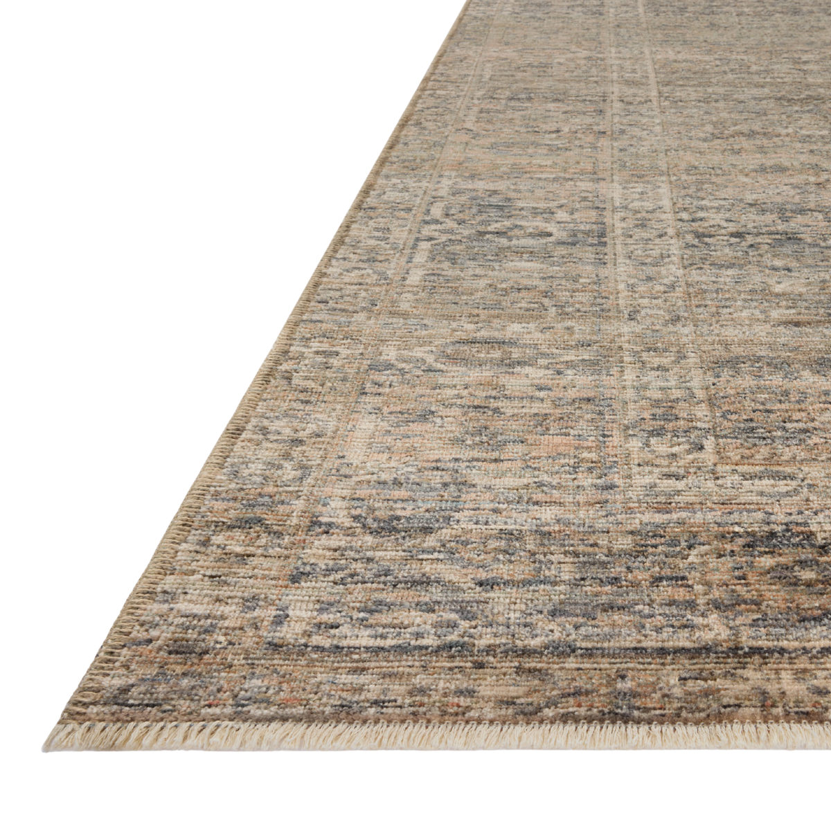 Molly (Amber Lewis × Loloi) MOL-04 Rug [Navy/Blush]