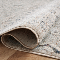 Zuma (Amber Lewis × Loloi) ZUM-07 Rug [Silver/Sky]