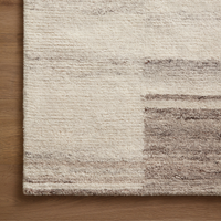 Rocky (Amber Lewis × Loloi) ROC-04 Rug [Ivory/Dove]