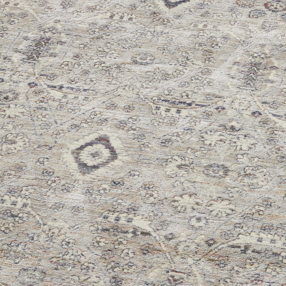 Zuma (Amber Lewis × Loloi) ZUM-07 Rug [Silver/Sky]