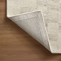 Rocky (Amber Lewis × Loloi) ROC-01 Rug [Ivory/Silver]