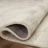 Rocky (Amber Lewis × Loloi) ROC-01 Rug [Ivory/Silver]