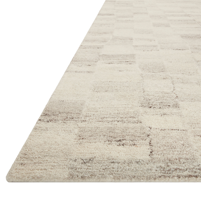 Rocky (Amber Lewis × Loloi) ROC-01 Rug [Ivory/Silver]
