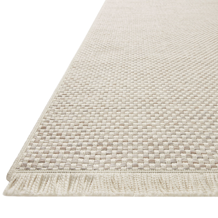 Malibu (Amber Lewis × Loloi) MAB-05 Indoor/Outdoor Rug [Ivory/Dove]