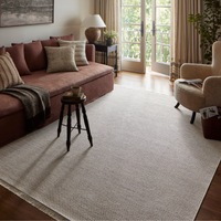 Malibu (Amber Lewis × Loloi) MAB-05 Indoor/Outdoor Rug [Ivory/Dove]