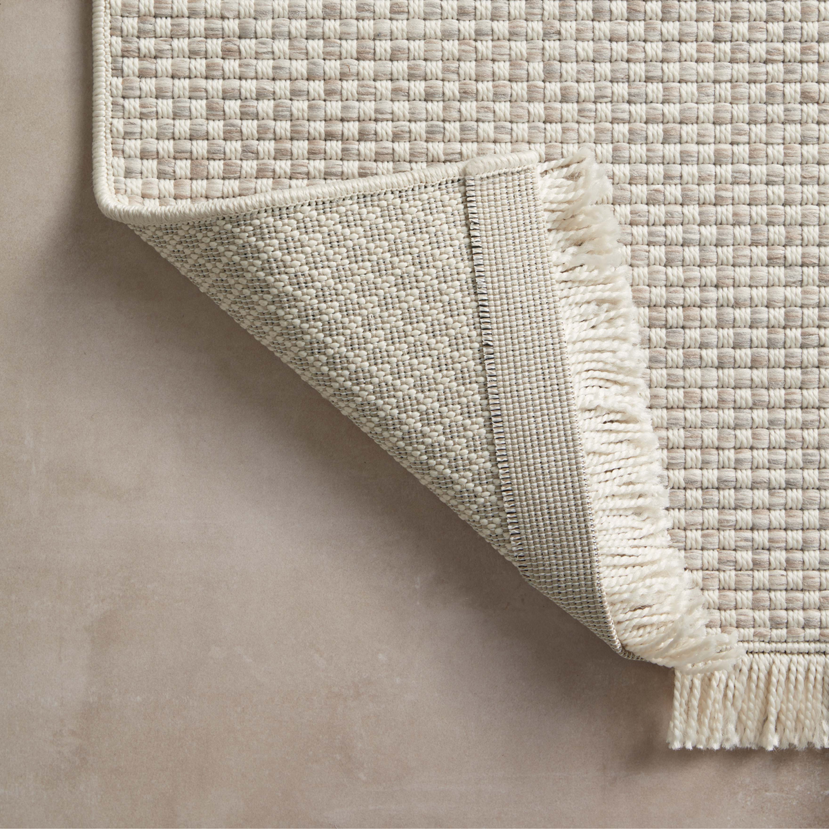 Malibu (Amber Lewis × Loloi) MAB-05 Indoor/Outdoor Rug [Ivory/Dove]